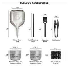 Bulldog Smell Proof Bag and Session Kit