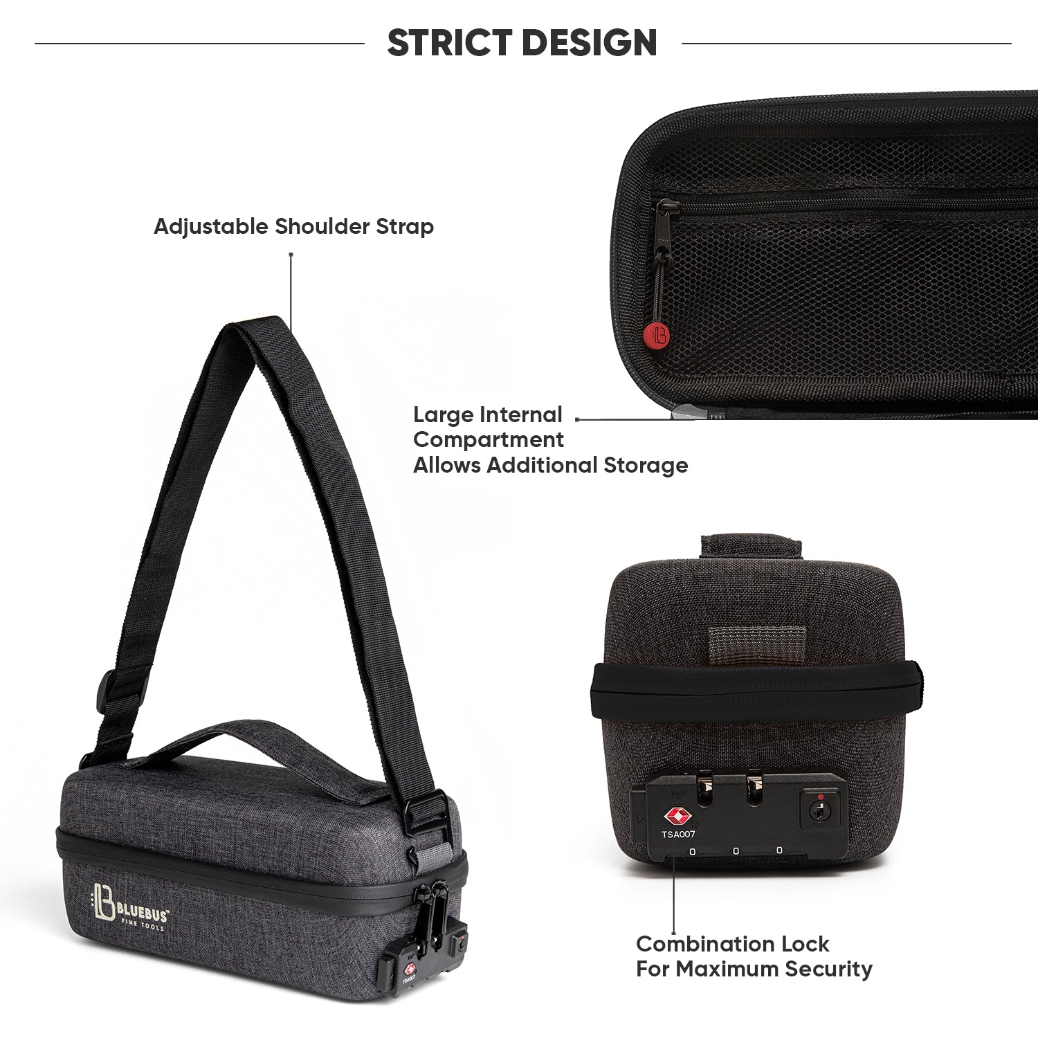 Bulldog Smell Proof Bag and Session Kit