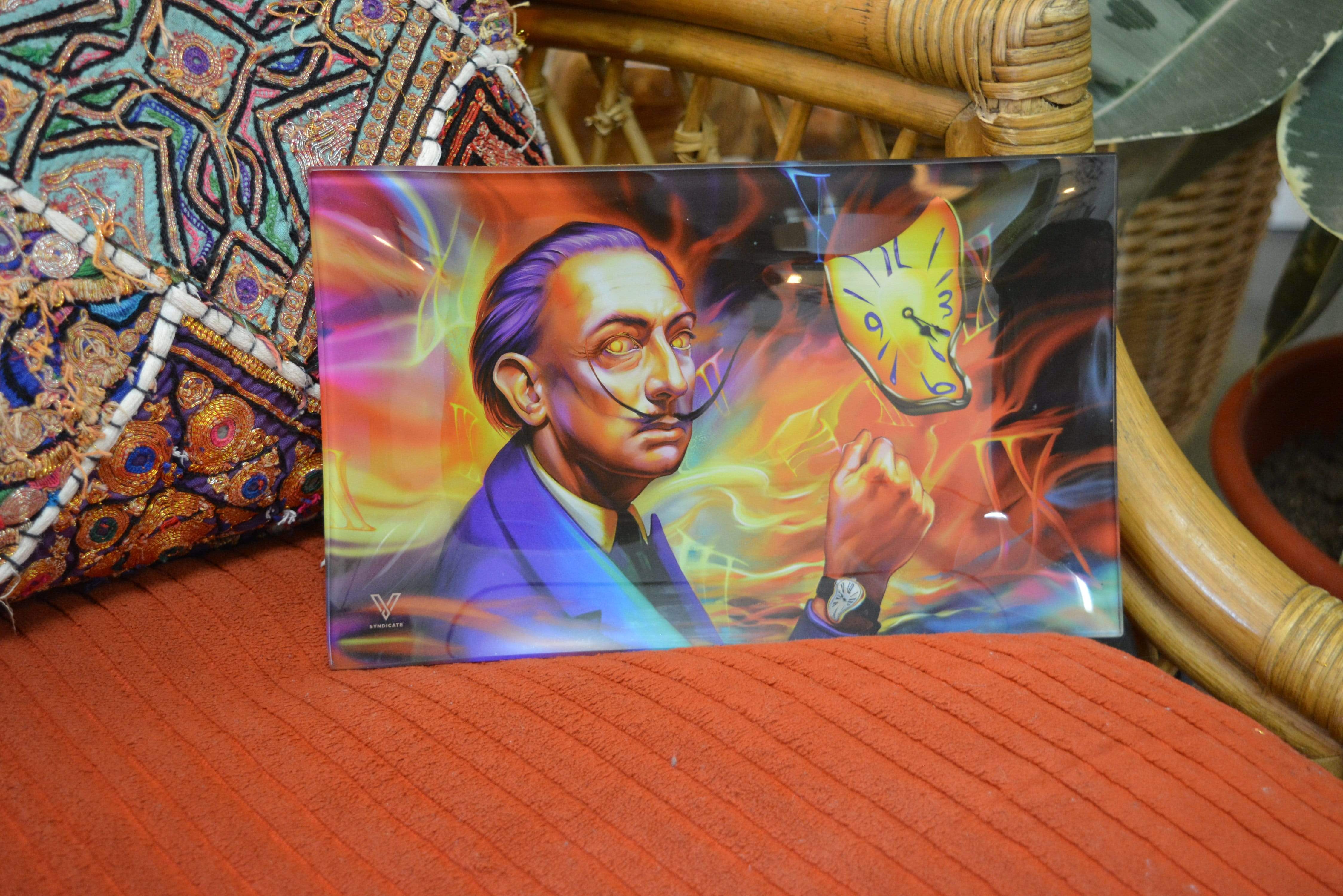 Dalirious Glass Rollin' Tray