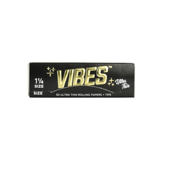 VIBES Ultra Thin Rolling Papers W/ Tips