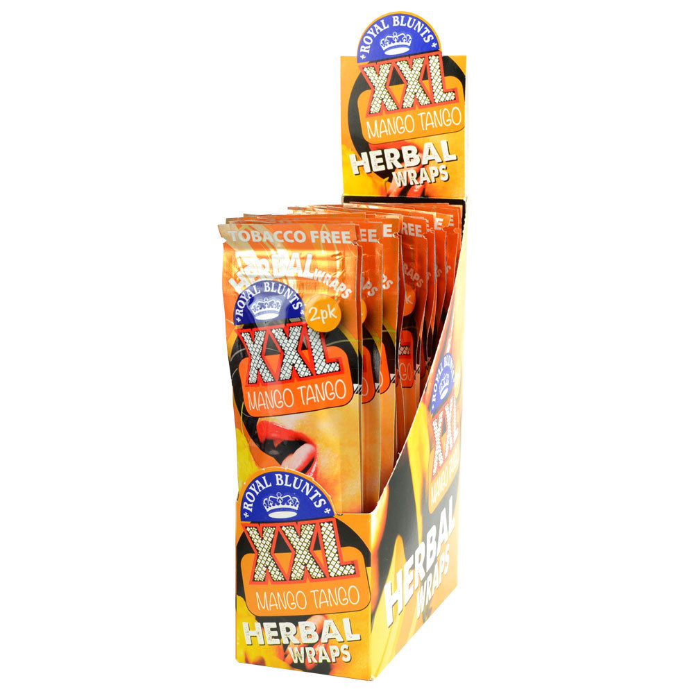 25PC - Royal Blunts XXL Hemp Wraps - 2PK