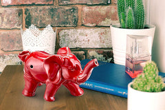 Elephant Novelty  Pipe - Red