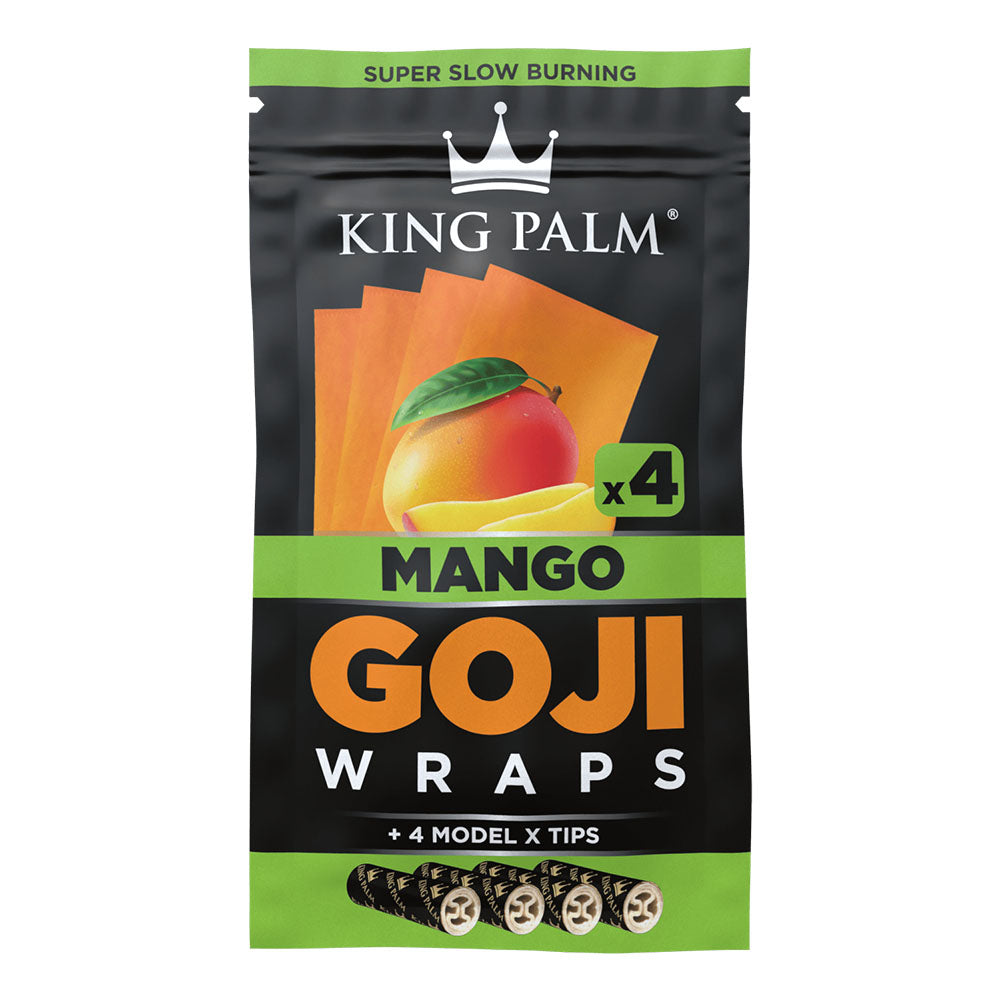 King Palm Goji Wraps & Filter Tips | 4pk | 15PC