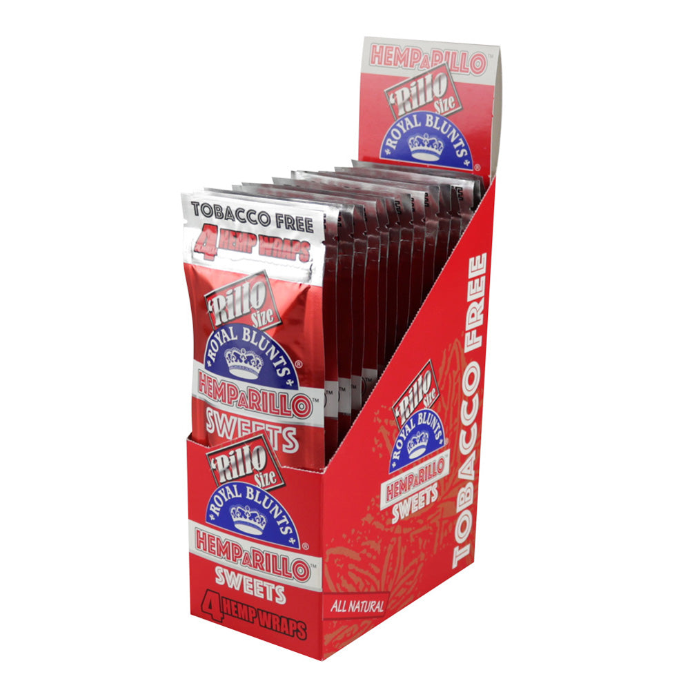 15PC - Royal Blunts Hemparillo Hemp Wraps