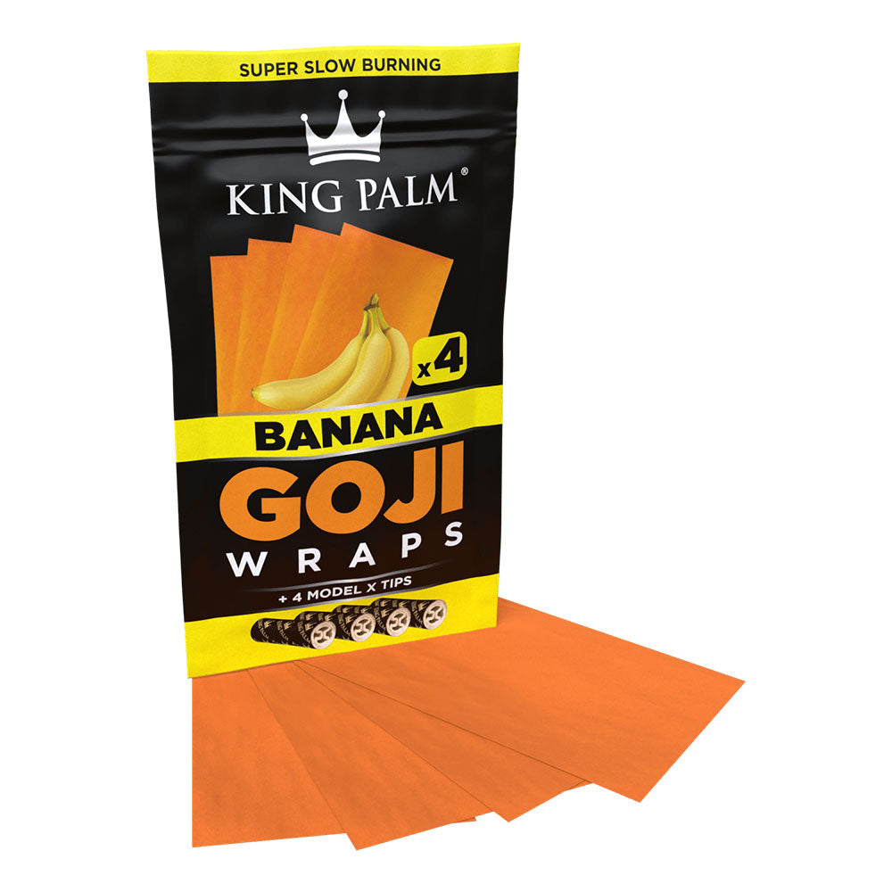 King Palm Goji Wraps & Filter Tips | 4pk | 15PC