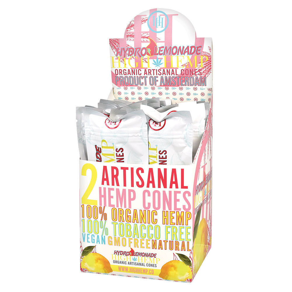 15PC - High Hemp Organic Artisanal Cones - 2PK