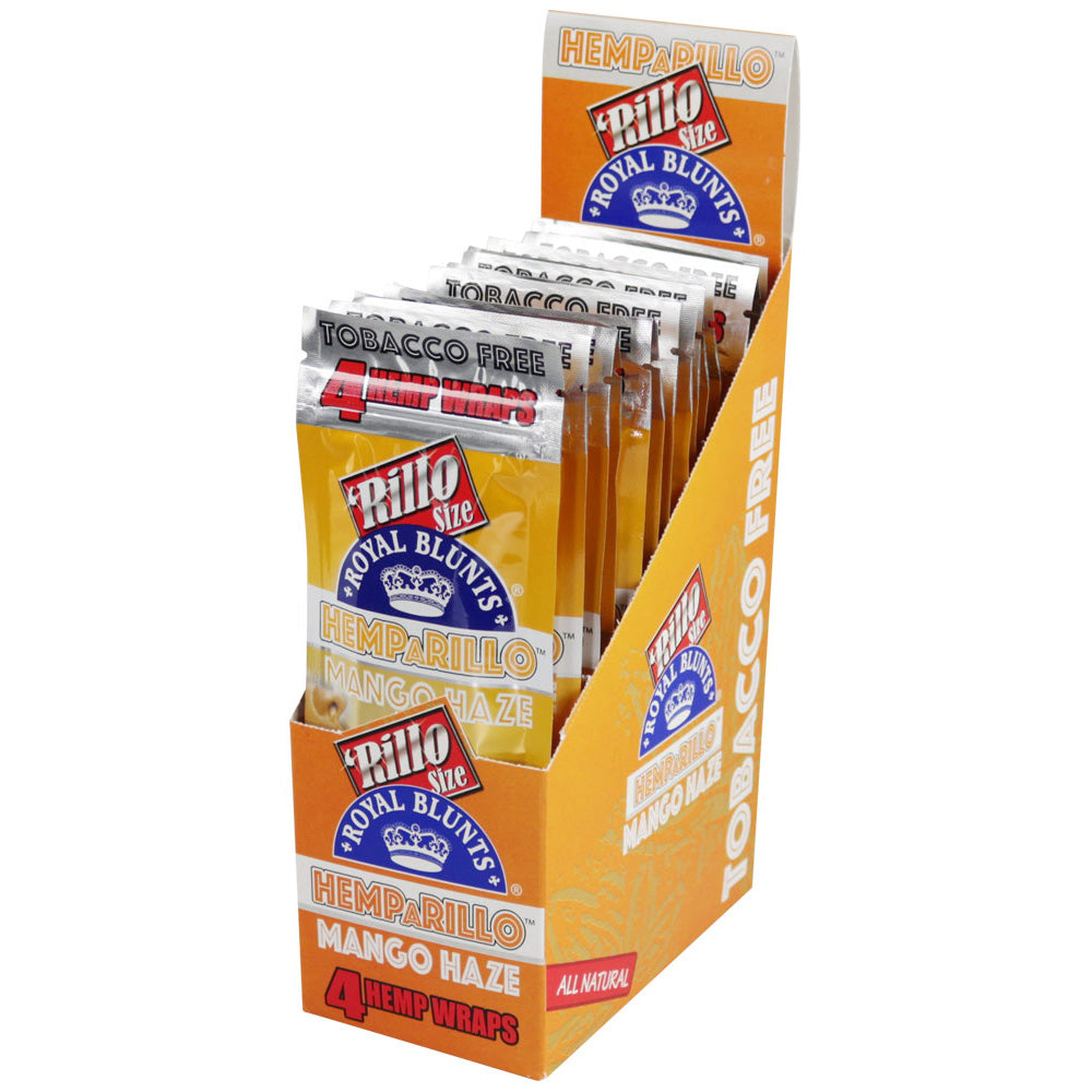 15PC - Royal Blunts Hemparillo Hemp Wraps