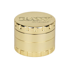 RAW Ethereal Gold-Plated Stainless Steel Grinder - 4pc / 2.25"