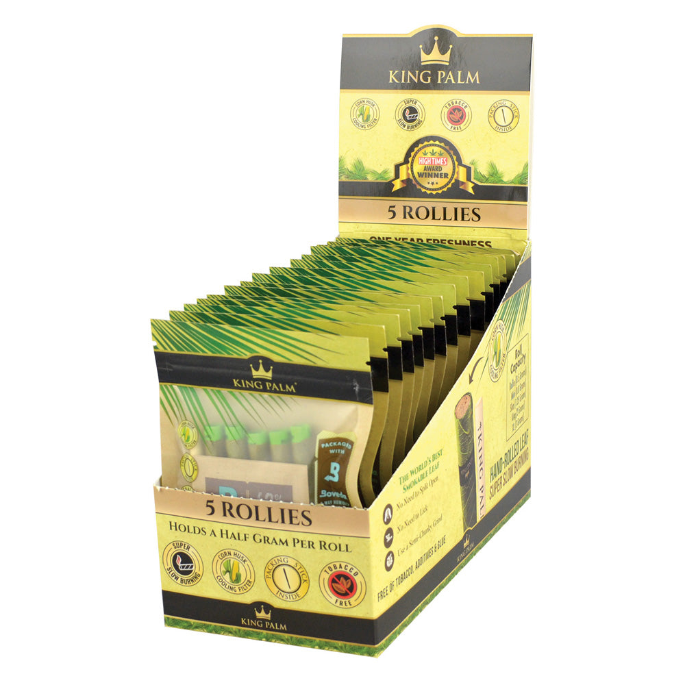 15PC  - King Palm Wrap Pouches - 5PK / Rollies