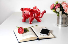 Elephant Novelty  Pipe - Red