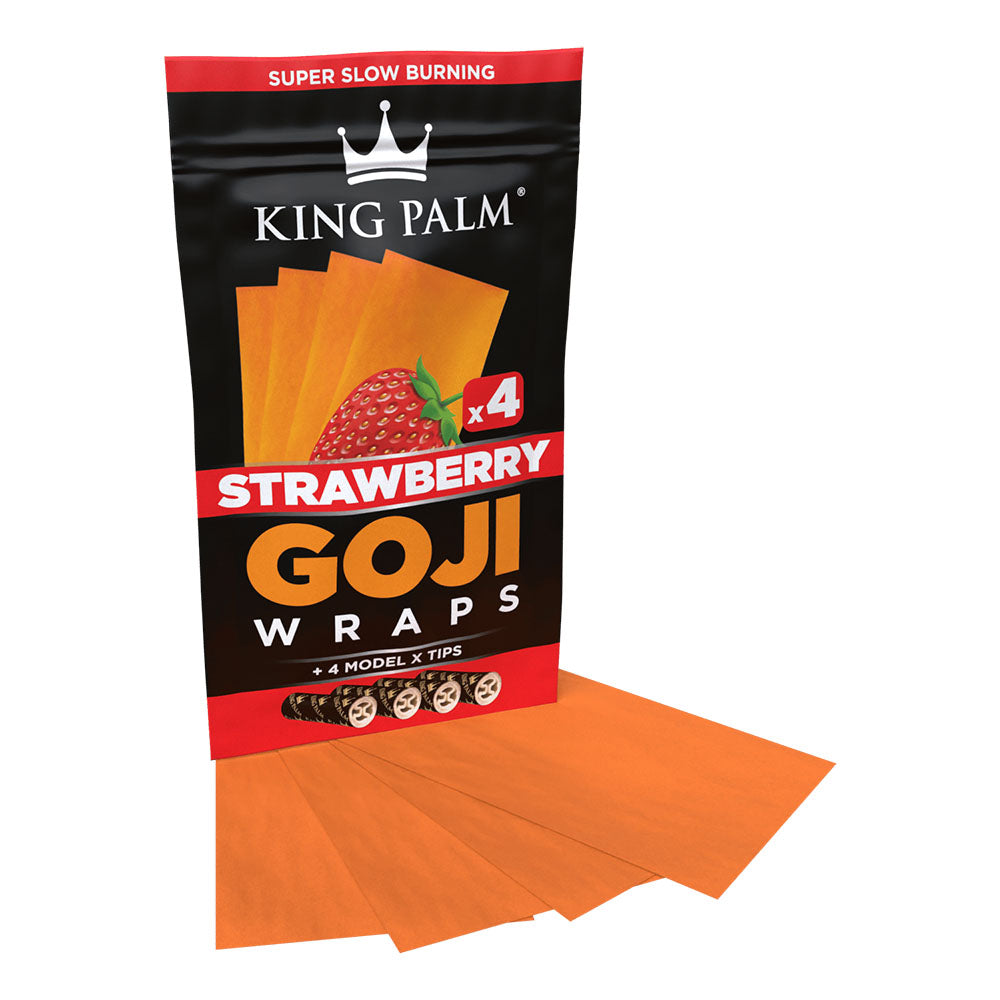 King Palm Goji Wraps & Filter Tips | 4pk | 15PC