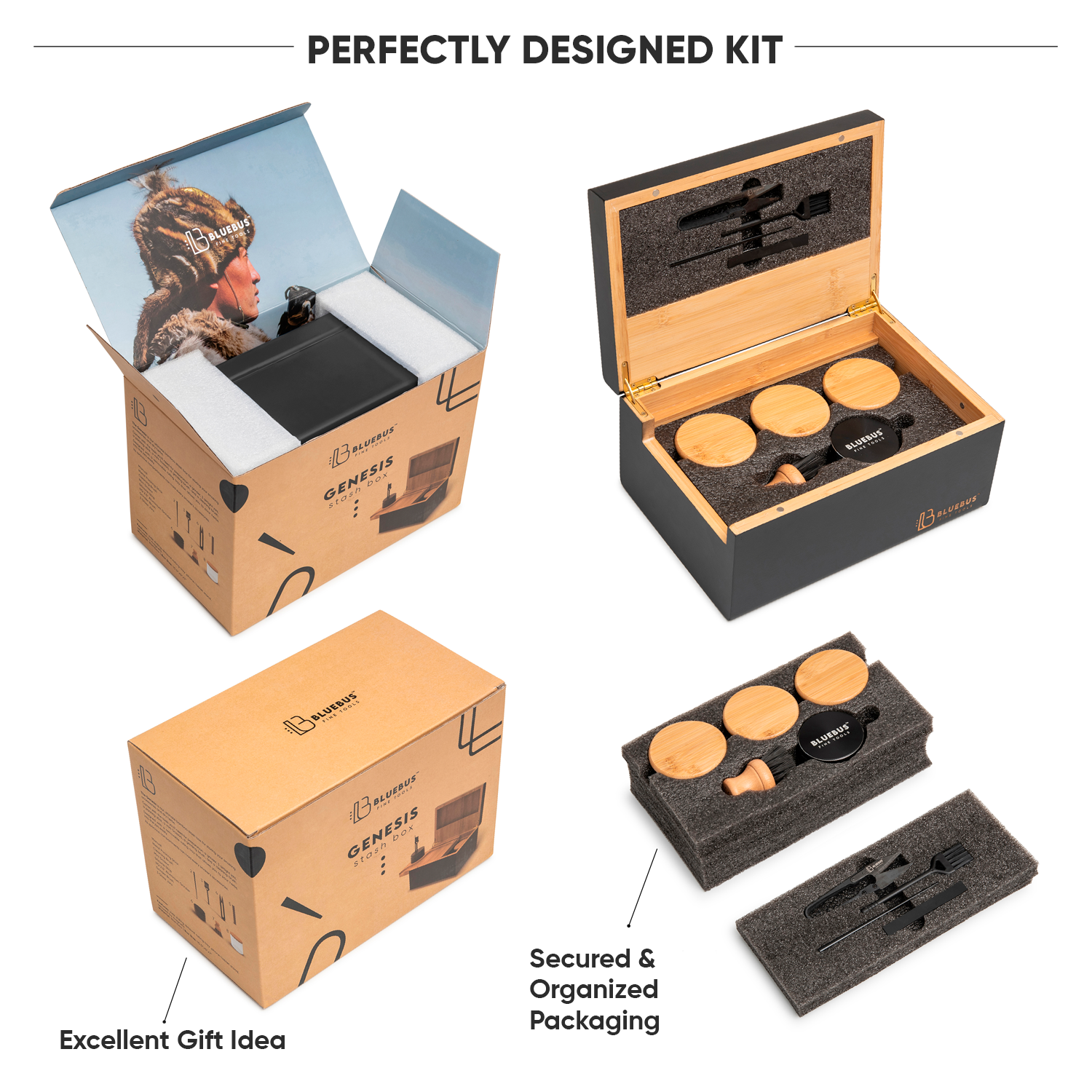 GENESIS Storage Box and Smoking Tool Kit
