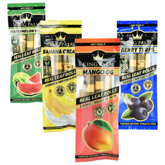 King Palm Flavor Rolls Dispenser Mini - 2PK / Assorted Flavors 80PC
