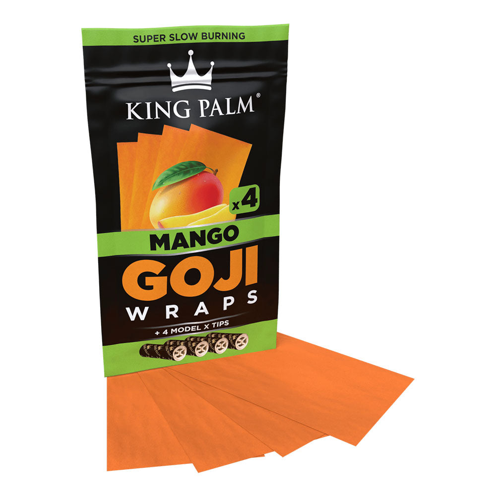 King Palm Goji Wraps & Filter Tips | 4pk | 15PC