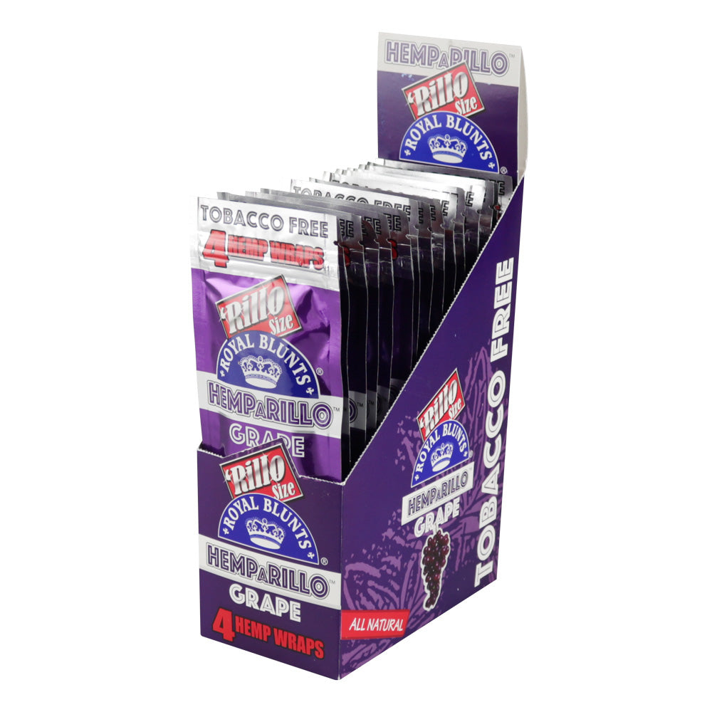 15PC - Royal Blunts Hemparillo Hemp Wraps