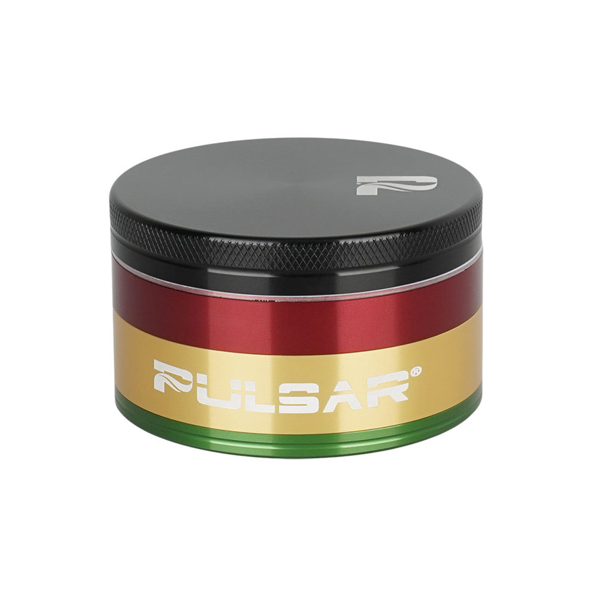 Pulsar Solid Top Aluminum Grinder - 4pc / 2.5"