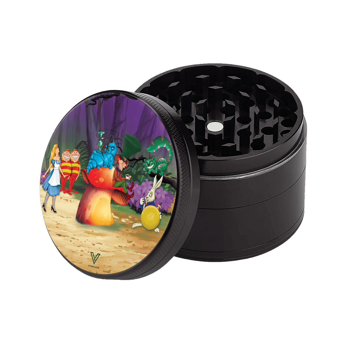 Alice Mushroom 4-Piece SharpShred Grinder