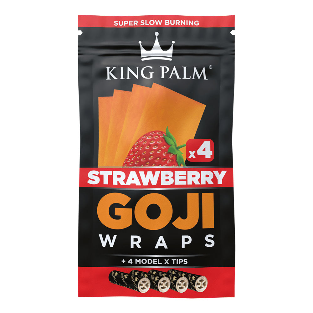 King Palm Goji Wraps & Filter Tips | 4pk | 15PC