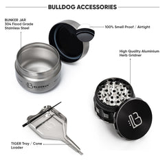 Bulldog Smell Proof Bag and Session Kit
