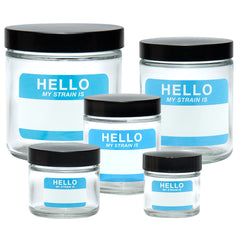 420 Science Pop Top Jar - Clear Write & Erase