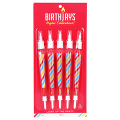5PC PACK - BirthJays Birthday Candle Cones - King Size