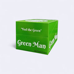 Green Man Green Rice Paper Cones Box
