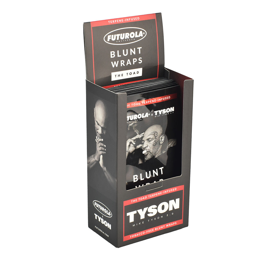 25PC - Futurola x Tyson 2.0 Terp Infused Blunt Wrap