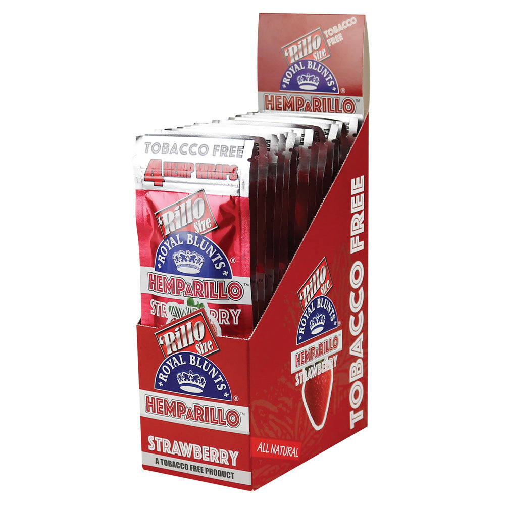 15PC - Royal Blunts Hemparillo Hemp Wraps