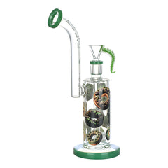 Pulsar Forbidden Donuts Design Series Rig-Style Water Pipe - 10.5" / 14mm F
